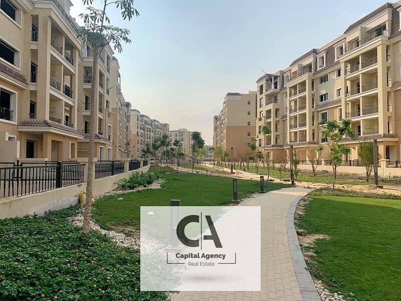 Without 0% down payment own an apartment for sale with a 42% cash discount in installments over one year in Sarai with a distinctive view 0