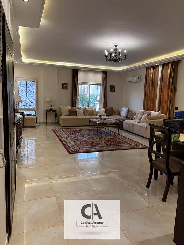 Apartment for sale in (Narges Villas 2) in Fifth Settlement  Immediate receipt with all facilities and meters Finishing: Ultra Super Lux  Area: 185 m 0