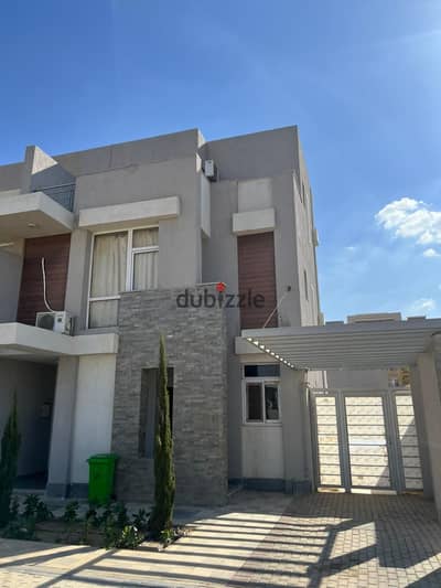 Snapshot villa for sale, fully finished, immediate receipt, in Al Maqsad Compound, the Administrative Capital, a word, installments