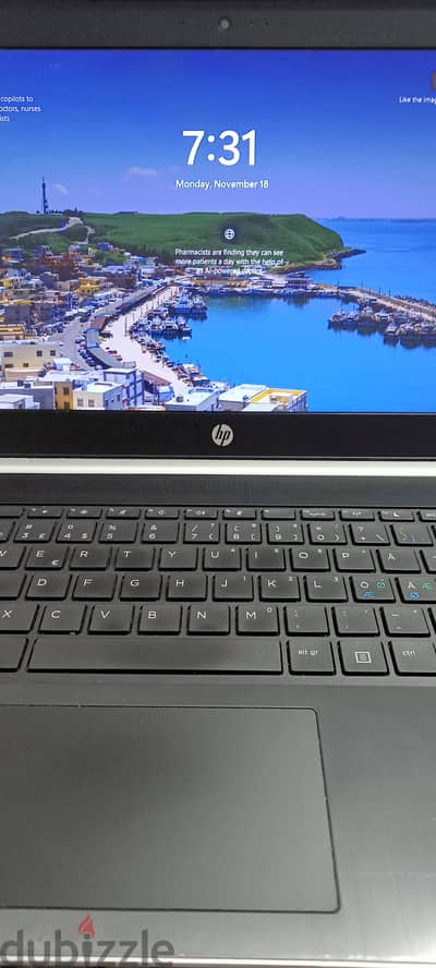 Hp i3 8th Gen جيل ثامن بحالة ممتاااازة