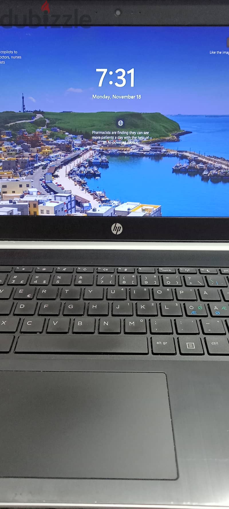 Hp i3 8th Gen جيل ثامن بحالة ممتاااازة 12