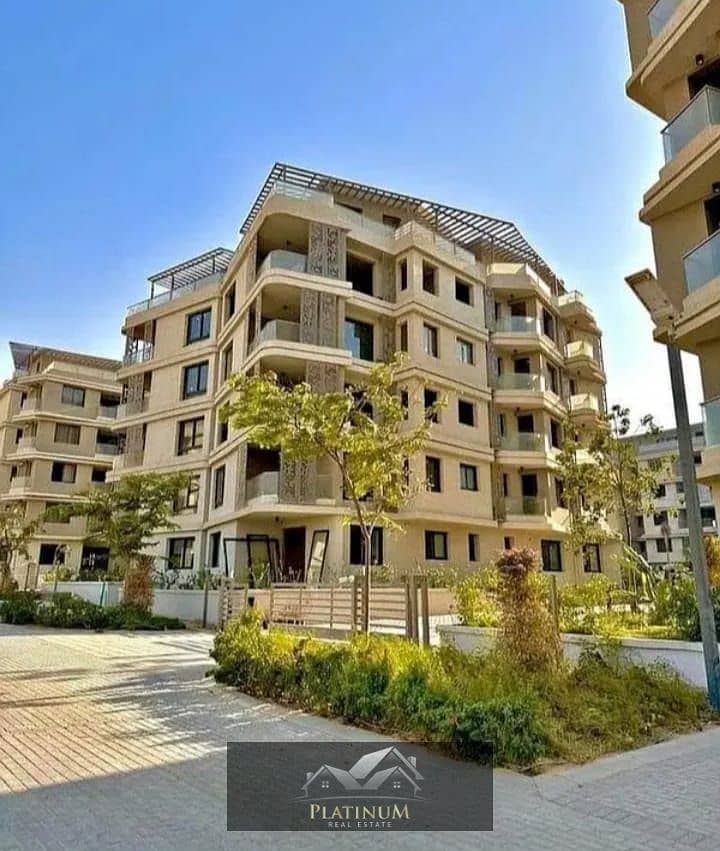 Apartment for sale in Badya Palm Hills 6 October- Prime location 2% D. P 0