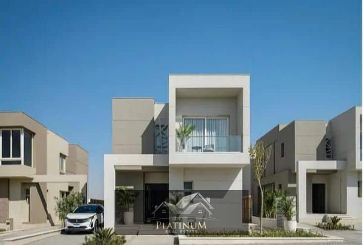 قسط علي 12 سنة بمقدم 0% فقط تاون هاوس فيو مميز  في بادية من بالم هيلز اكتوبر Badya Palm Hills 0