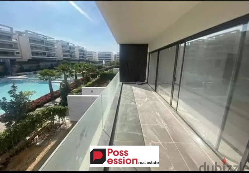 apartment redy to move  for sale in El Patio Oro Compound, La Vista Company, fully finished, in the heart of Golden Square, with a 20% discount. 0