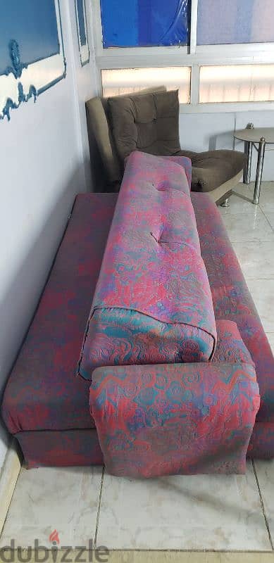 كنبة سرير من غير ميكانيز Sofa Bed 1