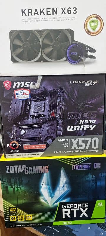 3070 + msi 570. + R95900X 2