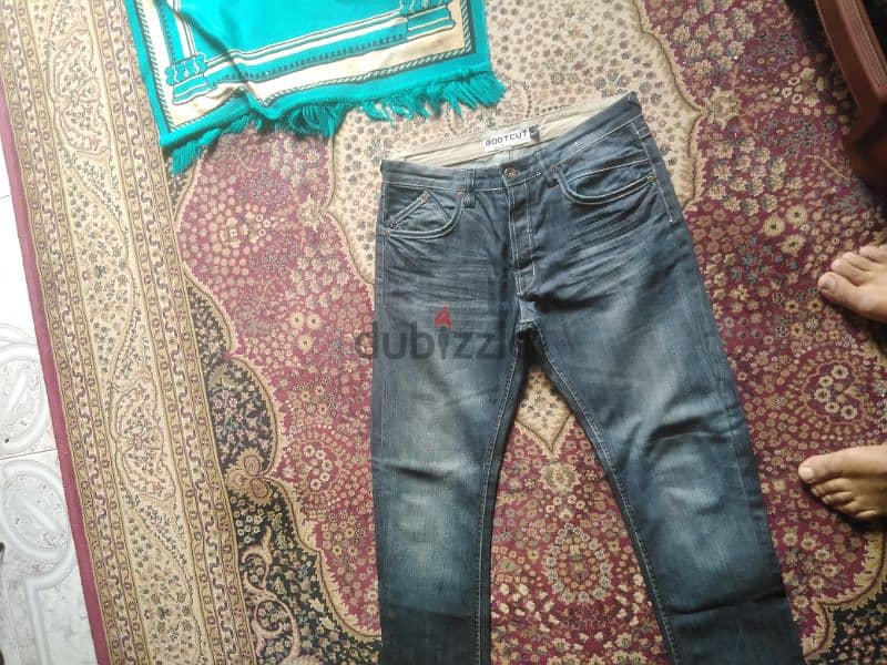 بنطلون جينز Bootcut مقاس 32 1