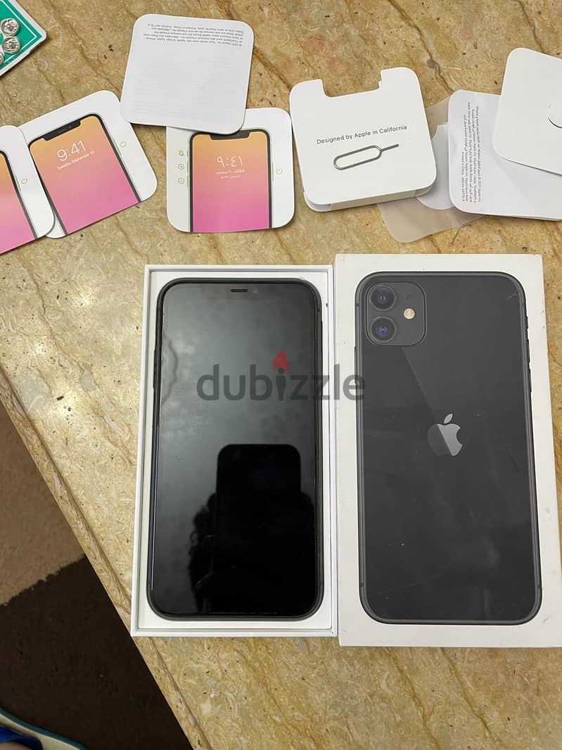 IPhone 11 black 80% like new - ايفون ١١ اسود ٨٠ ٪؜ حاله الجديد 2