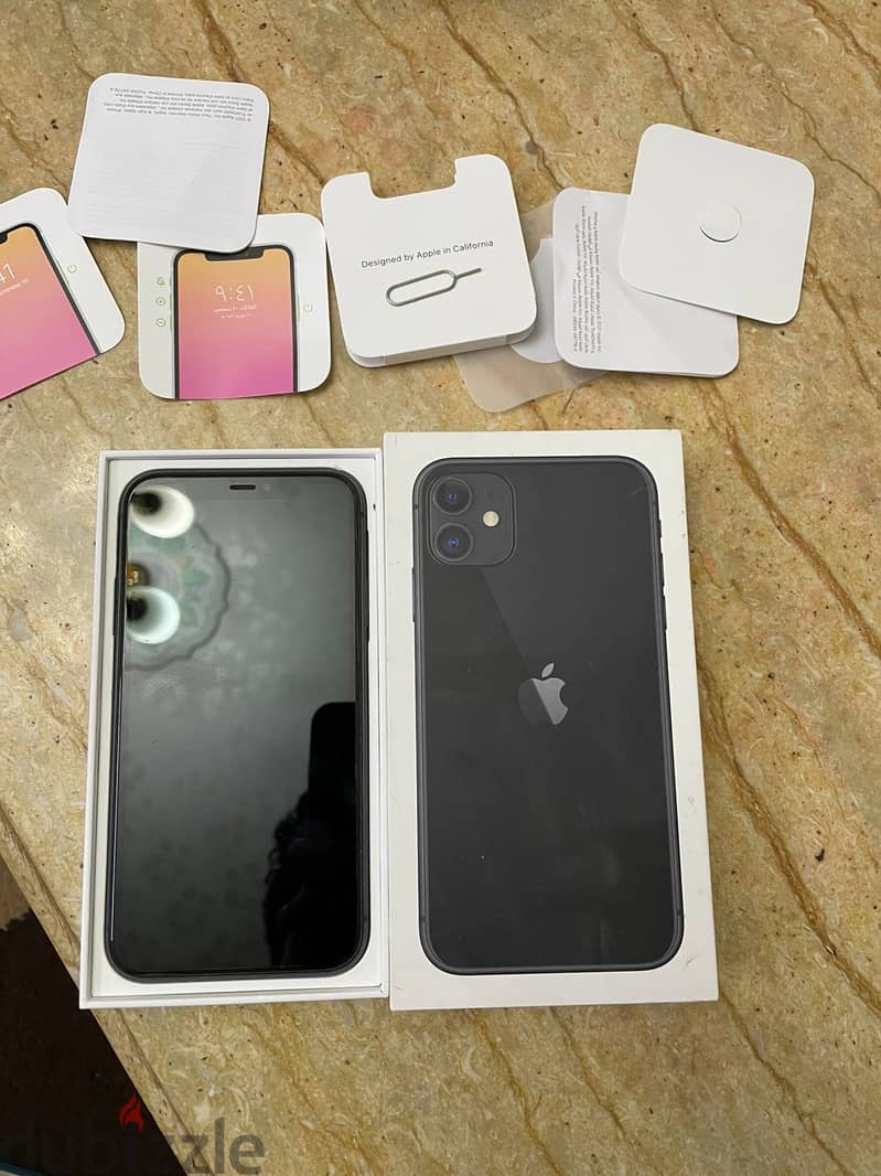 IPhone 11 black 80% like new - ايفون ١١ اسود ٨٠ ٪؜ حاله الجديد 3