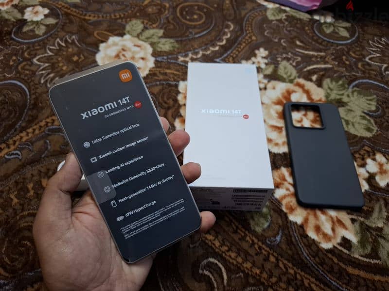 Xiaomi 14T 5G 256/12GB جديد زيرو فتح كرتونة 3