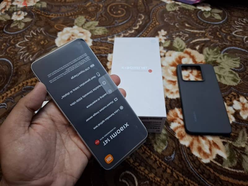 Xiaomi 14T 5G 256/12GB جديد زيرو فتح كرتونة 5