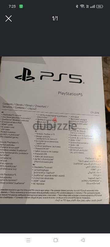 PlayStation 5 slim with CD 2