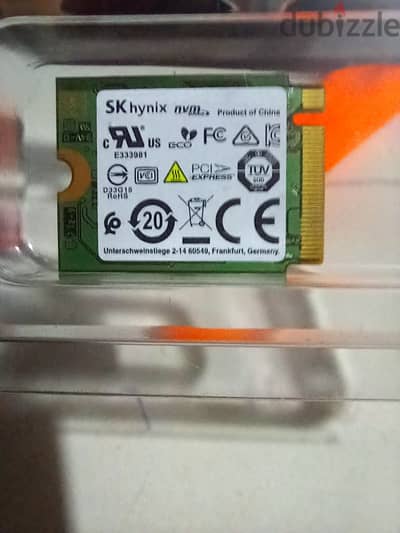 هارد ديسك SSD M. 2 256g 2230 SK hynix