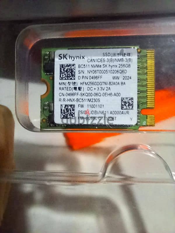 هارد ديسك SSD M. 2 256g 2230 SK hynix 1