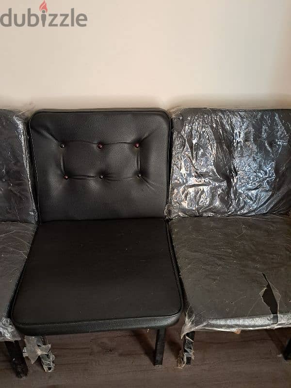 3 Leather Chair Set 6