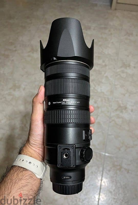 لينس نيكون AF-S NIKKOR 70-200mm f/2.8G ED VR II 2