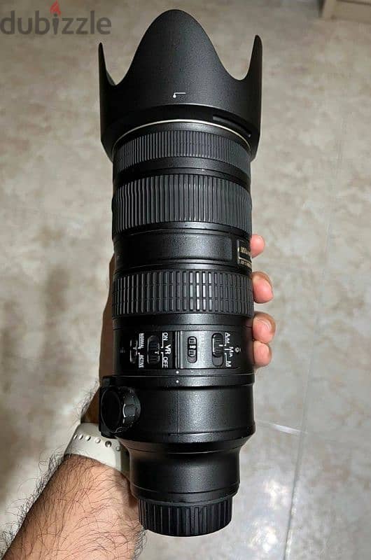 لينس نيكون AF-S NIKKOR 70-200mm f/2.8G ED VR II 3