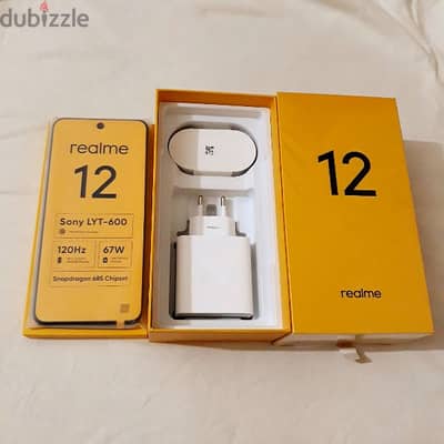 Realme 12 اللون الأخضر جديييد فك برشام فقط