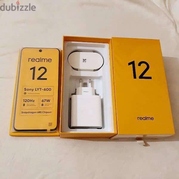 Realme 12 اللون الأخضر جديييد فك برشام فقط 0