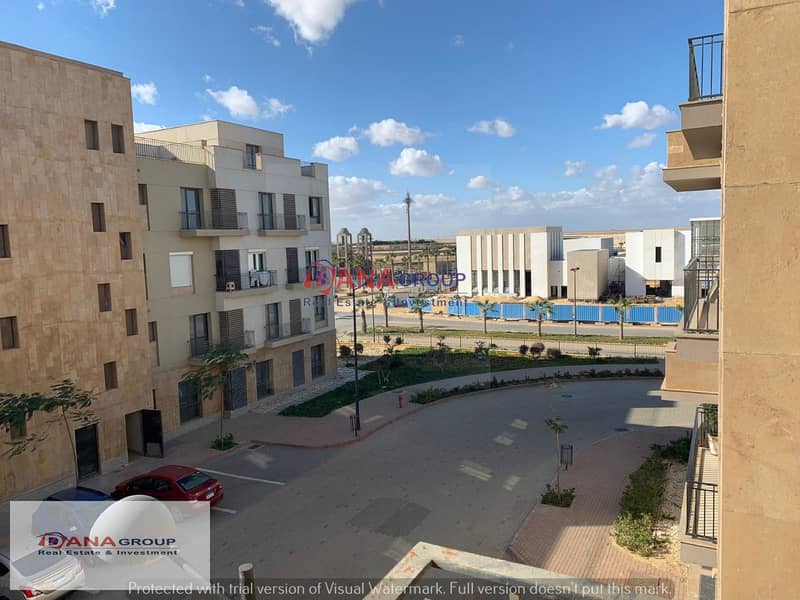 Semi finished Apartment for sale in Courtyard Sheikh Zayed Area 200 m²  She has a membership in the club and garage  3 Bedrooms   3 bathrooms   There 0