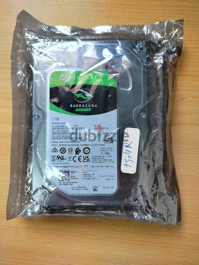 Hard Disk Seagate Internal 1 Terabytes New and Sealed