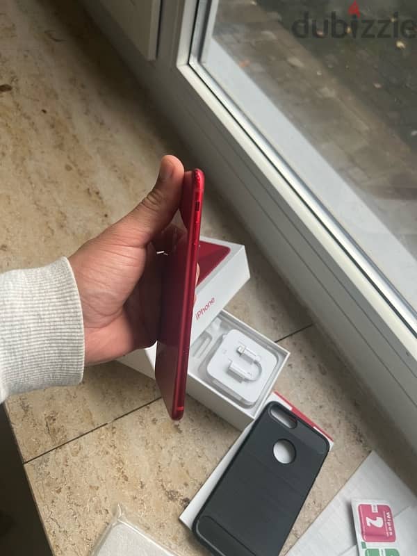 IPhone 8 plus Red in very good condition 8+ ايفون 0