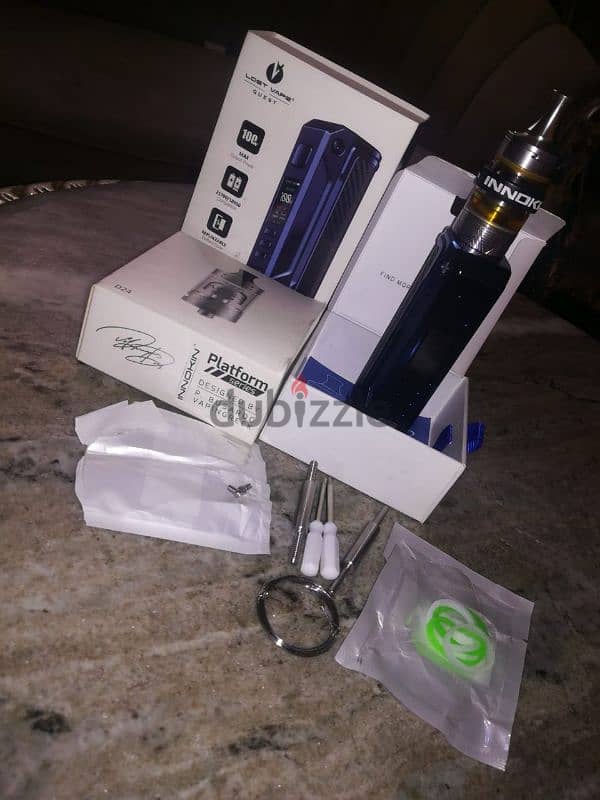 كيت كامل فيب  vape thelema solo 100w + ares 2 mtl 1