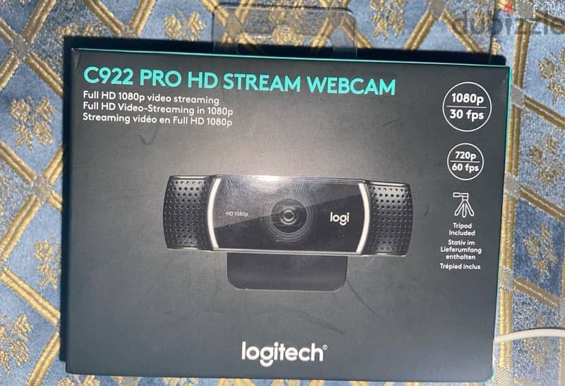 Logitech c922 Pro HD stream 0