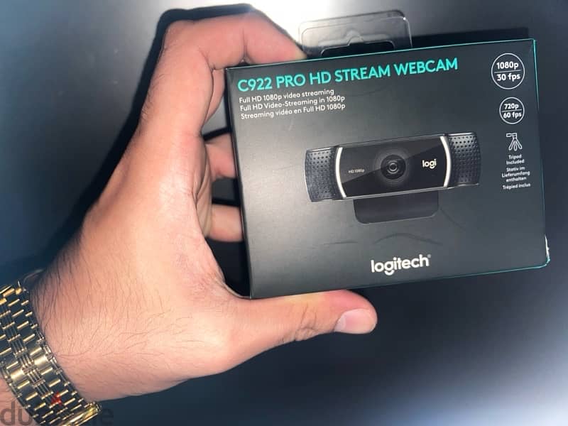 Logitech c922 Pro HD stream 1