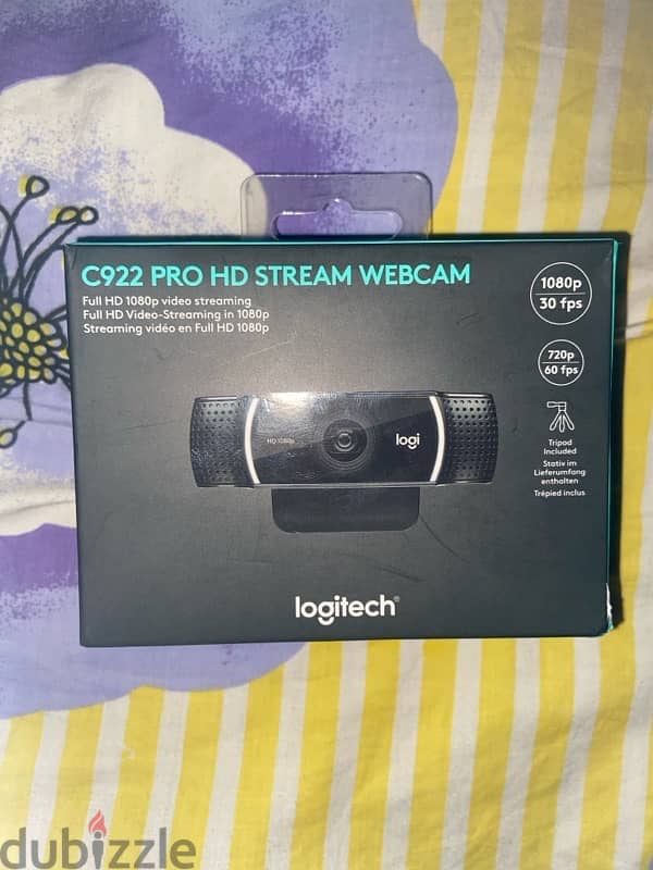 Logitech c922 Pro HD stream 3