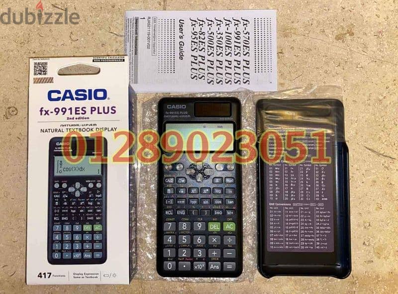 اله حاسبه  casio fx-991 es plus جديد لجميع المراحل  (عرض لفتره محدوده) 1