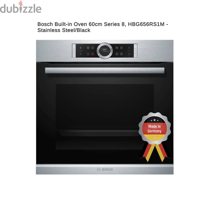 فرن بلت إن كهربائي 60 سم بوش Electric built-in Oven Bosch 60x60 CM 0