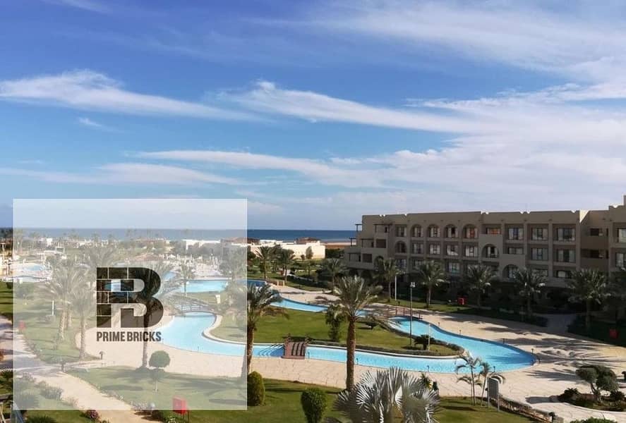 For sale, an apartment of 103 meters ((fully finished)) in Somabay Hurghada, in installments 0