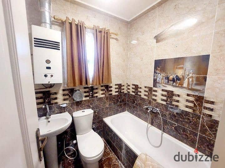 In Madinaty, an apartment for sale, area of ​​​​59 square meters, ground floor, without garden, with furniture and appliances, super luxurious finishi 0