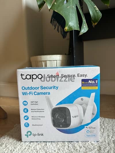 Weatherproof Security Camera (Tapo C310) + Micro kingstone 64 GB