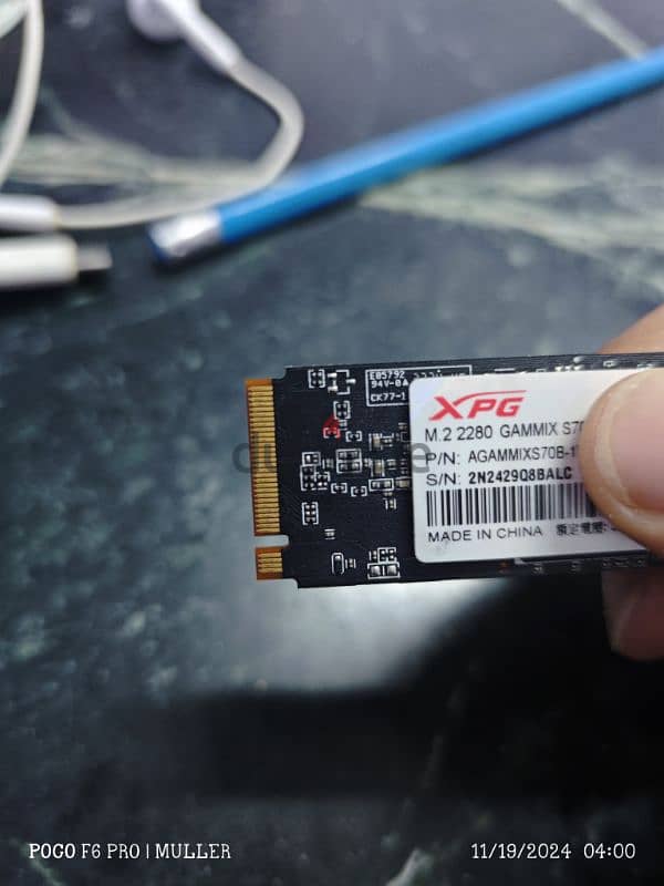 xpg gammix s70 blade 1tb 4