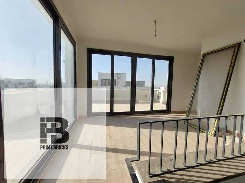 For sale, a 545-meter villa (fully finished), immediate delivery, in Al Burouj Compound, in installments 0