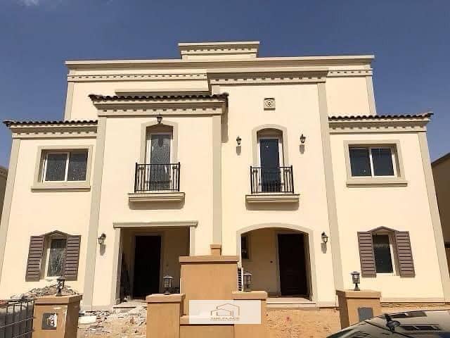 Twin house for sale in Mivida at the lowest price and immediate delivery 0