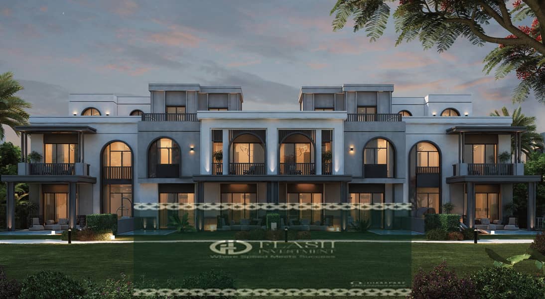 The opportunity to own a Townhouse villa in the most prestigious compounds in the Fifth Settlement with 5% down payment and installments up to 8years 0