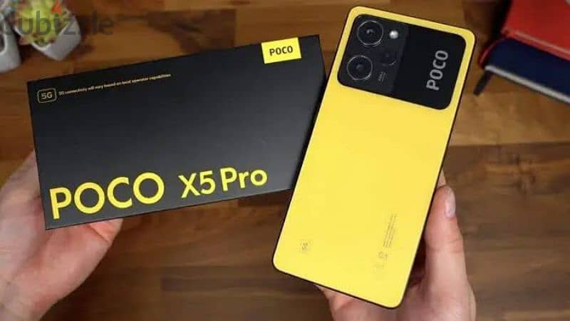 poco x5 pro [8 _. 256]. . . كسر زيرو بالعلبة والشاحن الاصلي 2