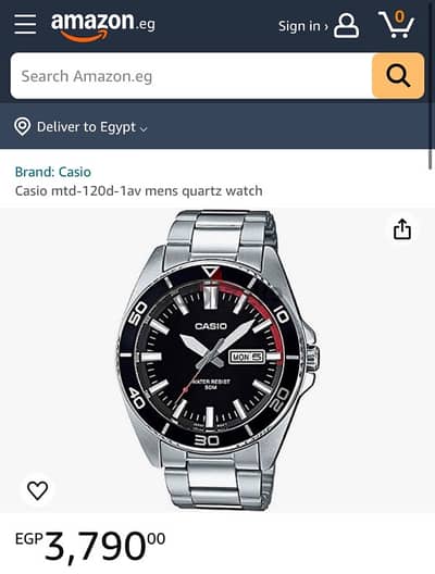 used casio watch