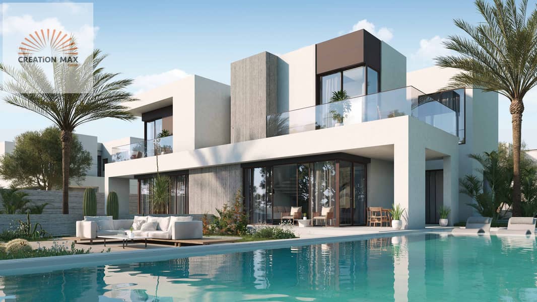 Luxury villa 240M -in solana west new zayed 0