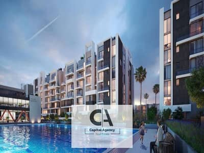 With only 10% down payment an apartment for sale in Reportage Compound in Mostakbal City 40% discount on cash