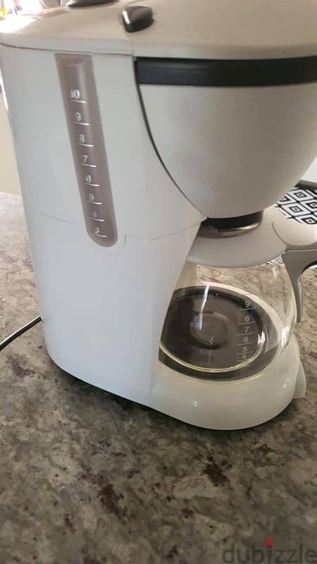 BRAUN coffee maker with filter ماكينه براون للقهوة 1