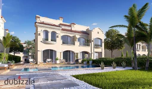 230m villa with sea view in the best location in La Vista City