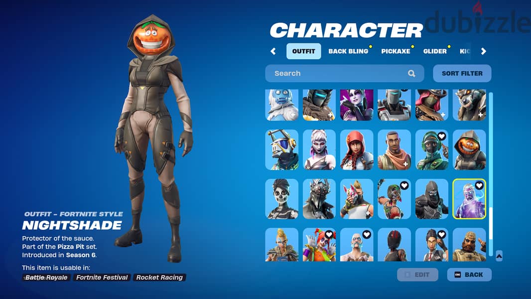 OG Fortnite Account ( Galaxy skin ) 1