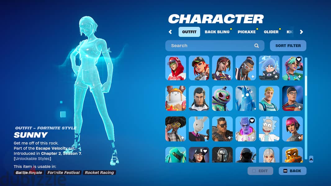 OG Fortnite Account ( Galaxy skin ) 3