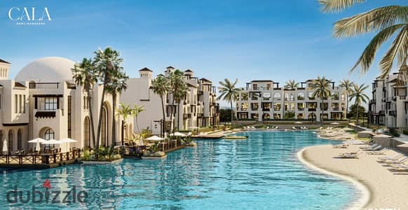 Own Your Unit In Cala Resort In prime Location In Hurghada With 50m With 10% Downpayment For A Period Of Up To 7 Years