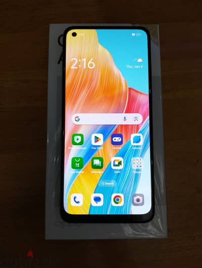 OPPO A78 Dual SIM 8GB RAM+256GB ROM (6.4 Inches) (4G) - (Aqua Green)