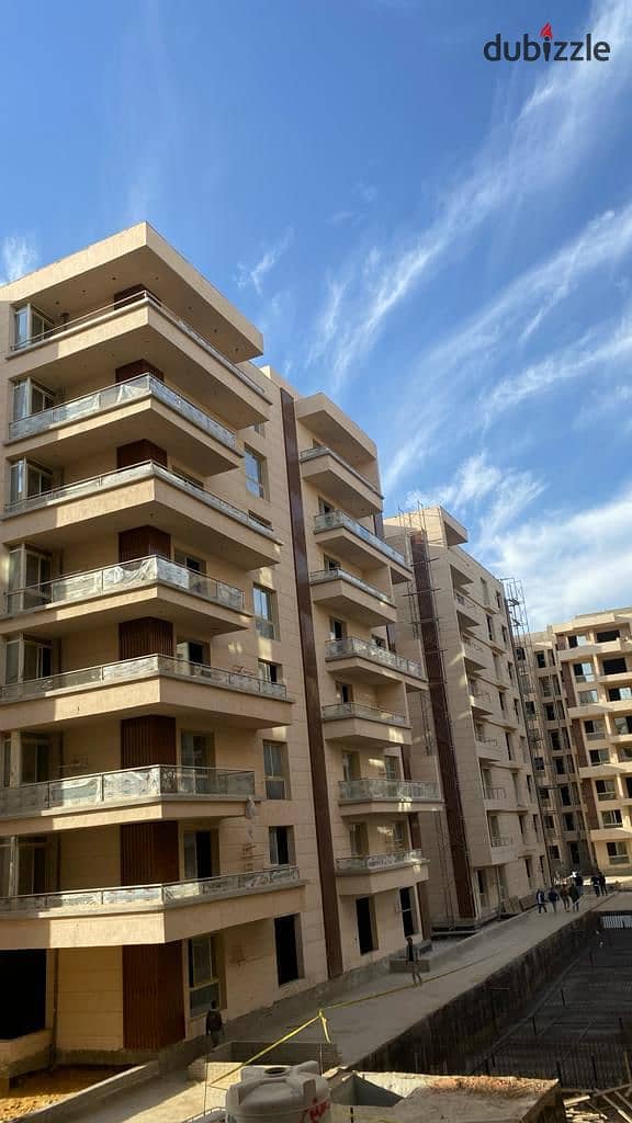 Apartment for sale in the Administrative Capital with a 10% down payment and installments over 8 years in De Joya Compound at the price of a crane dir 0